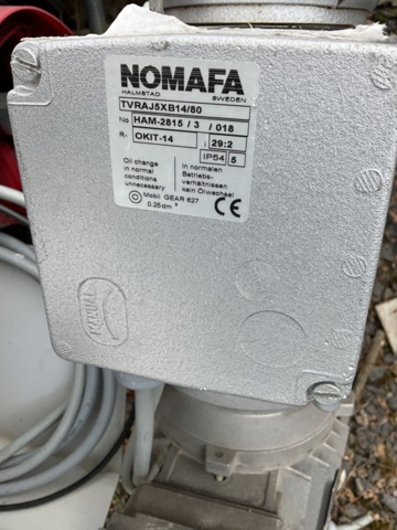 1206883-5 Roller gate NOMFA