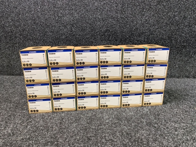 1275025-2 Approx. 2400 Wood screws 5.0x30mm TFT Outdoor