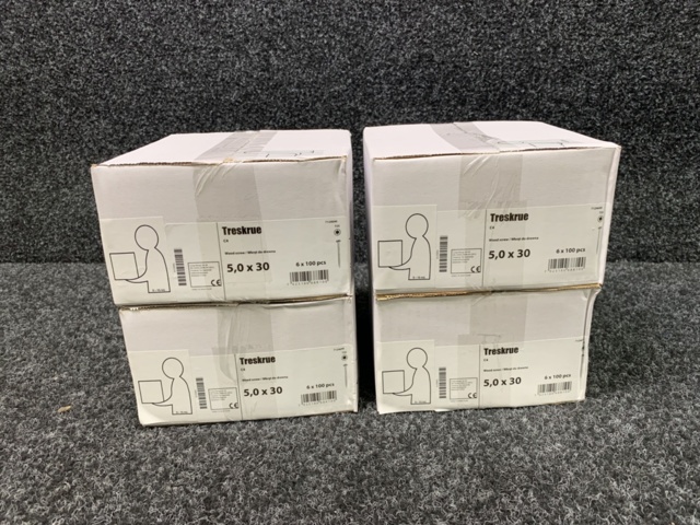 1275025-5 Approx. 2400 Wood screws 5.0x30mm TFT Outdoor