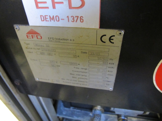 1159498-7 Induction heating unit Minac