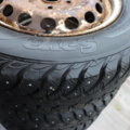 1173885-3 Studded tires 195/65 R15 91T Caddy etc.