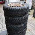 1173885-13 Studded tires 195/65 R15 91T Caddy etc.
