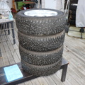 1173887-1 Studded tires 195/65 R15 95T / Alloy wheels, VW Golf etc.