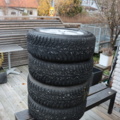 1173888-8 Studded tires 235/65 R17 108T / Alloy wheels Audi Q5 etc.