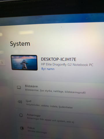 1267004-6 Laptop HP Elite Dragonfly G2 Notebook