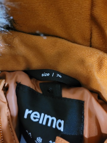 1271520-5 Winter Overalls 2 pcs Reima Size 74