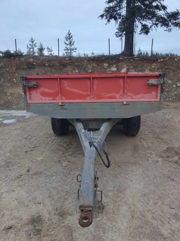 1278568-9 Tippsläp traktor