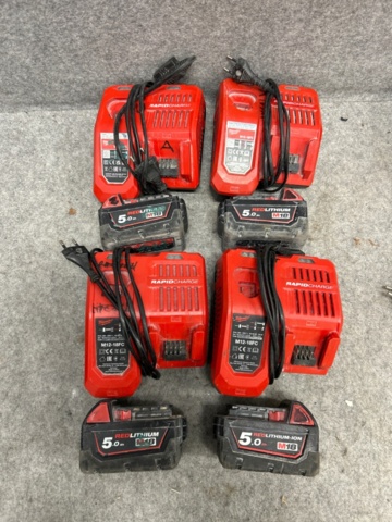 1225693-1 Batteripaket-Milwaukee