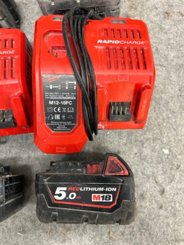 1225693-3 Batteripaket-Milwaukee