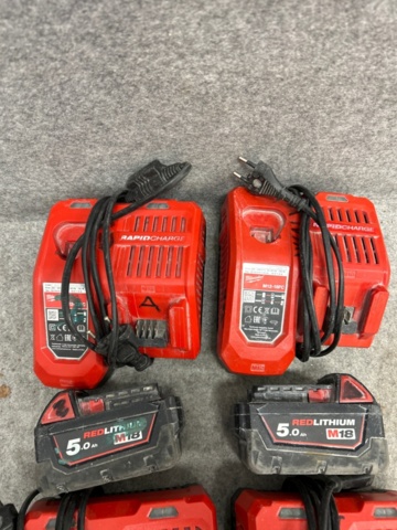 1225693-4 Batteripaket-Milwaukee