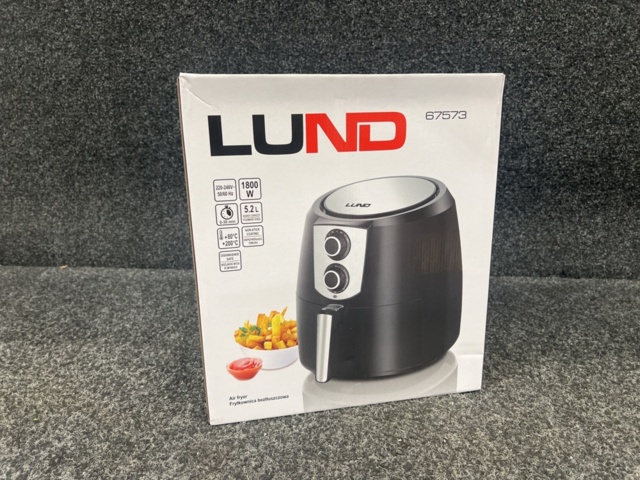 1277531-2 Airfryer 5.2L 1800W 67573, Lund