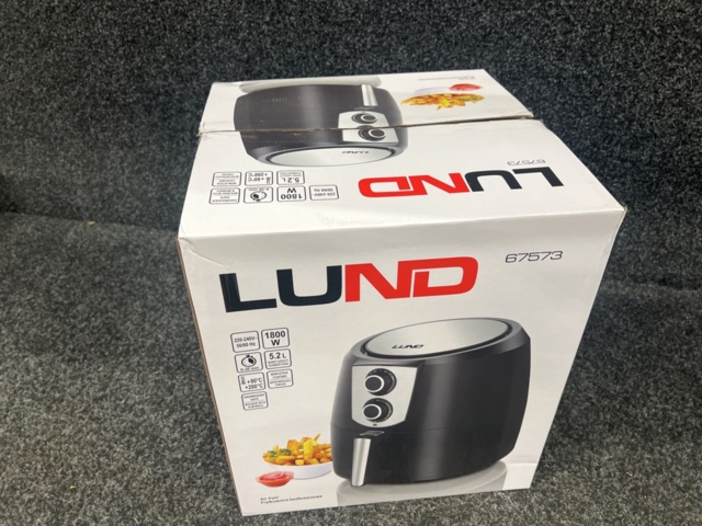 1277531-4 Airfryer 5.2L 1800W 67573, Lund