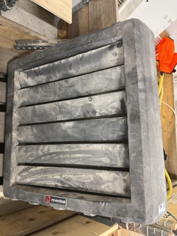 1269750-2 Fläktluftvärmare Reventon HC45-3S