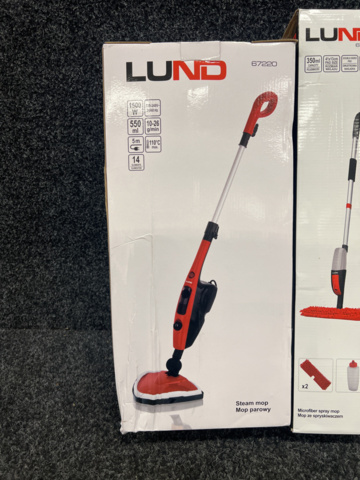 1279300-6 Steam mop, spray mop & car vacuum cleaner, Lund & Sthor