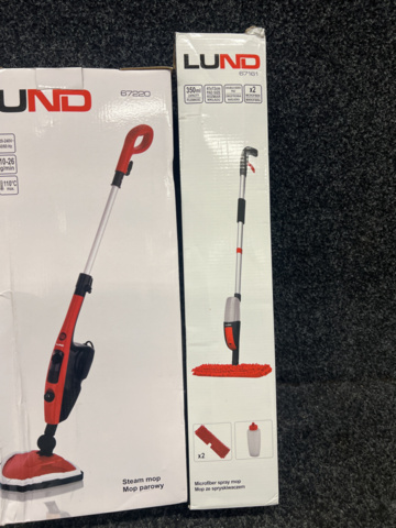 1279300-5 Steam mop, spray mop & car vacuum cleaner, Lund & Sthor