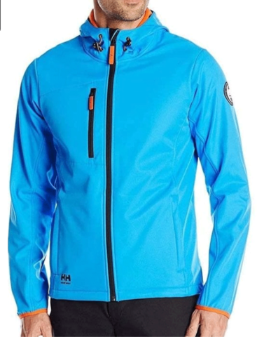 1280160-1 Lined Helly Hansen Valencia softshell jacket, Racer blue #74010 size S