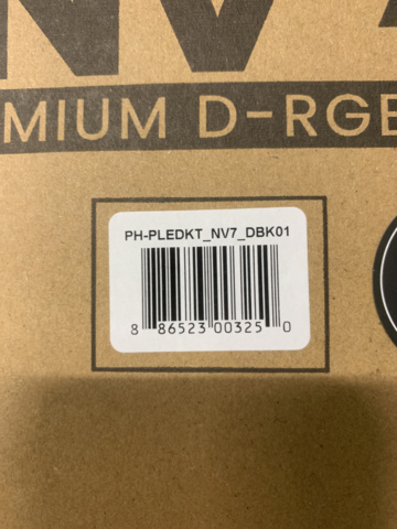 1094122-3 Premium LED Kit Phanteks NV7 (black)