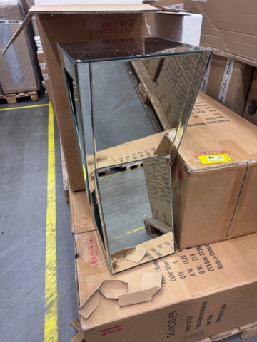 1240736-4 Pedistal Nelly, Mirror, 5pcs - SE Furniture