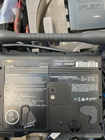 1152572-3 Steerable optical camera - Olympus IPLEX RX (broken lens mount)