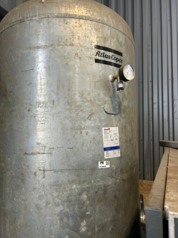 1278655-2 Pressure tank Atlas Copco