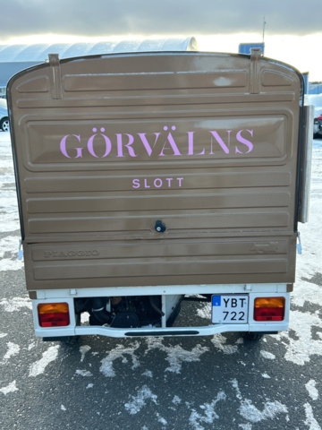 1264300-4 Piaggio Ape 50 0.05 CVT, 3hp, 2015 With Espresso machine