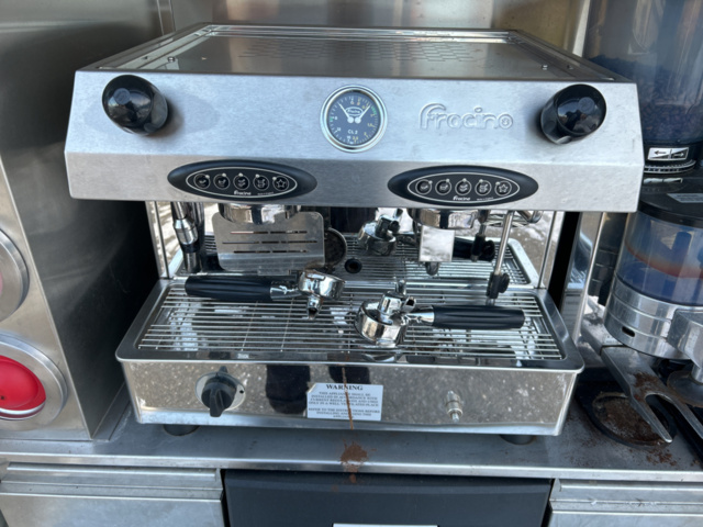 1264300-26 Piaggio Ape 50 0.05 CVT, 3hp, 2015 With Espresso machine