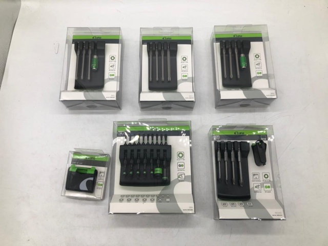 1281720-1 5 pcs Luna Go bit sets + 1 pc belt clip, MB1, MB11, MB2, MD30C, SB4, SMLC - Shipping included
