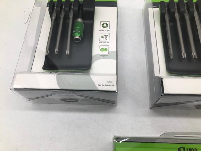 1281720-5 5 pcs Luna Go bit sets + 1 pc belt clip, MB1, MB11, MB2, MD30C, SB4, SMLC - Shipping included