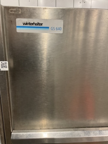 1206999-10 Heavy duty dishwasher Winterhalter GS640