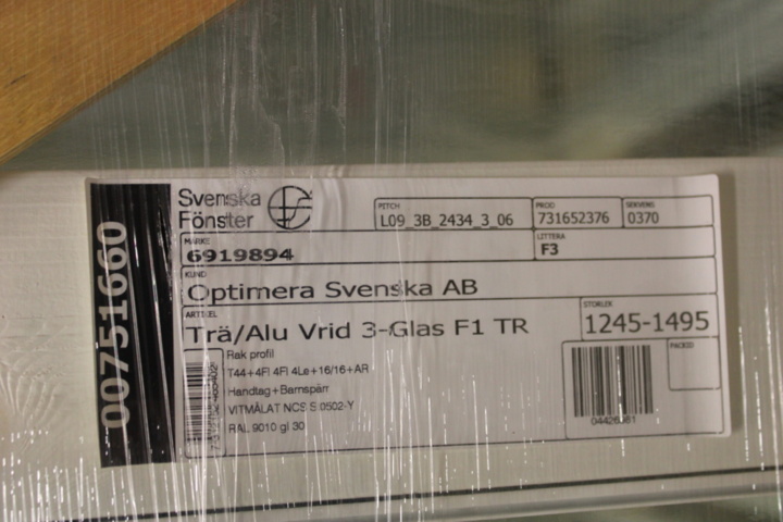 1225740-3 New windows, 15 Swedish windows