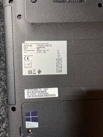 1277757-16 Laptop 4 pcs - Fujitsu Lifebook A555