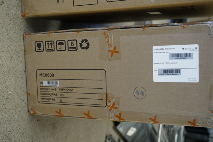 1254943-12 Battery system, Solax Triple Power, 6.2 kWh