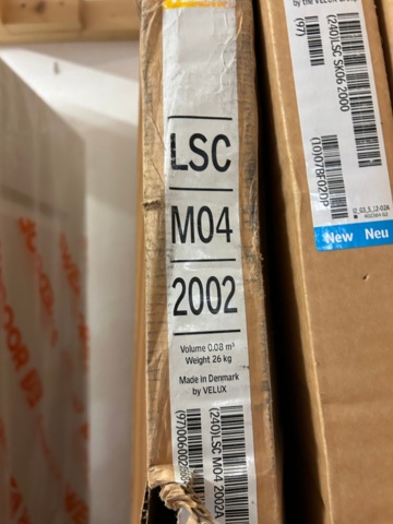 1152632-4 Stealth coverings for Velux windows