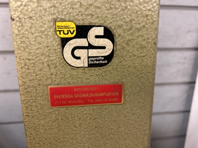 1264312-3 Shoe polishing machine - Hardo