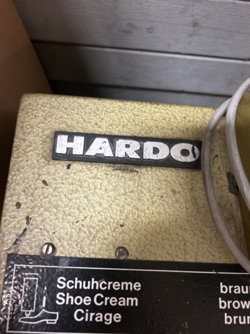 1264312-5 Shoe polishing machine - Hardo