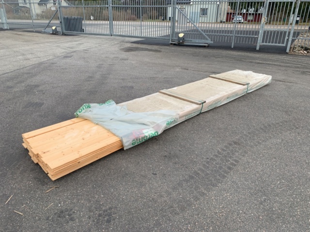 1096210-1 About 49 pcs. Straight-edged seam untreated 22x145x5400mm