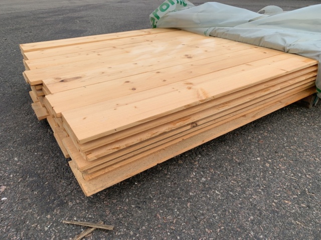 1096210-2 About 49 pcs. Straight-edged seam untreated 22x145x5400mm