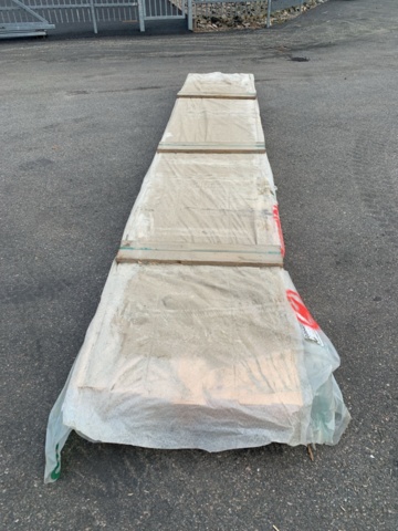 1096210-6 About 49 pcs. Straight-edged seam untreated 22x145x5400mm