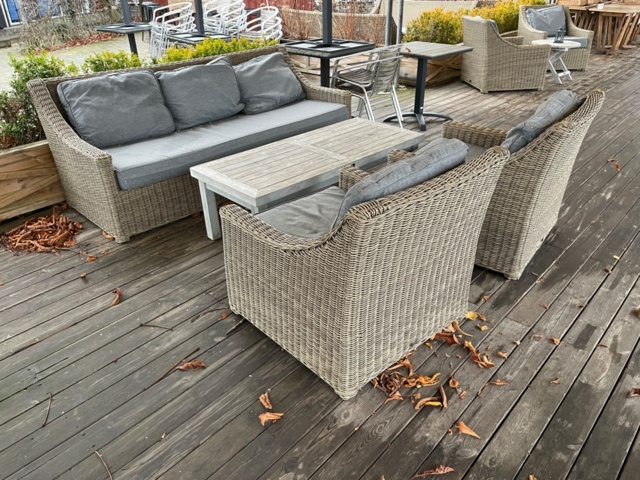 1255058-2 Lounge group with sofa, 2 armchairs and table, Artwood