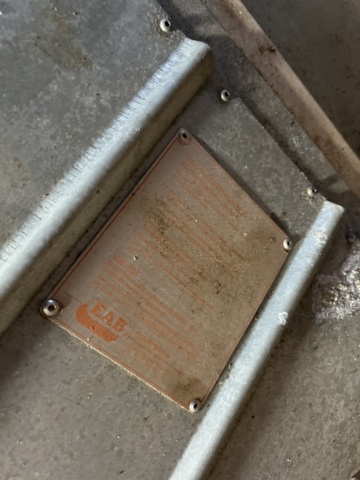 1249245-4 Folding door approximately 3x3 meters