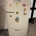 1237758-2 Vintage kylskåp Kelvinator EC-7-R