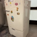 1237758-1 Vintage kylskåp Kelvinator EC-7-R