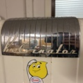 1237758-3 Vintage kylskåp Kelvinator EC-7-R