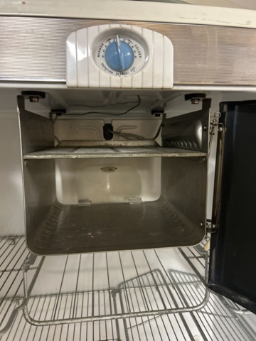 1237758-6 Vintage kylskåp Kelvinator EC-7-R