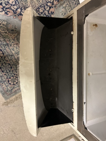 1237758-7 Vintage kylskåp Kelvinator EC-7-R