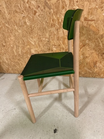 1237762-3 Design chairs 4 pcs - Magis Trattoria Sedia (Jasper Morrison)