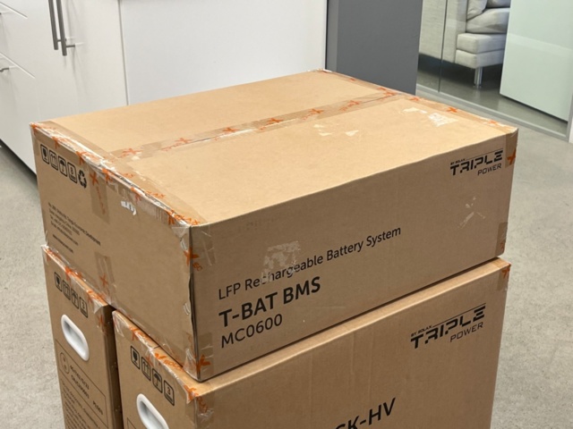 1254943-5 Battery system, Solax Triple Power, 6.2 kWh