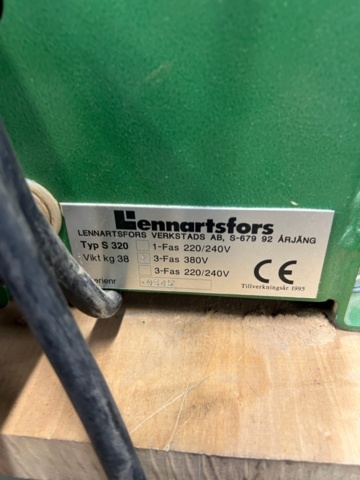 1278583-13 Trävarv Lennartsfors verkstads AB, SL 320