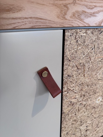 1240781-8 Two storage cabinets R3 Work.Locker, W160 x H140 x D40 cm