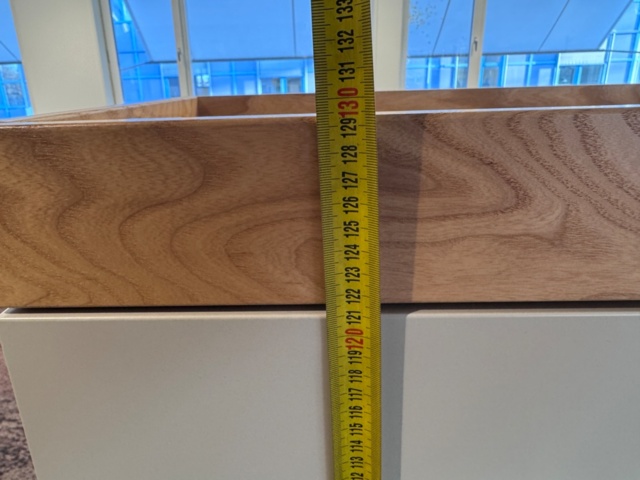 1240781-11 Two storage cabinets R3 Work.Locker, W160 x H140 x D40 cm